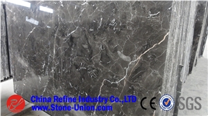China Dark Emperador Marble Slabs For Background Wall