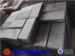 Chinese Granite G654 Dark Grey Cube Stone Factory Sale,G654 Courtyard Road Pavers,Granite Exterior Pattern Cube Stone,Grey Granite Cobble Stone
