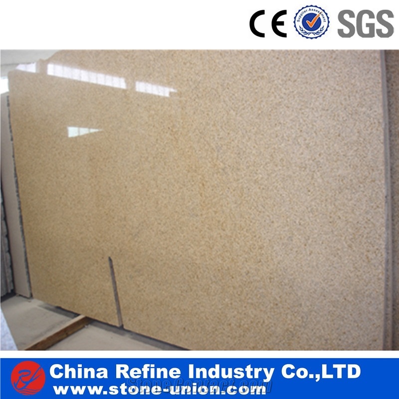 Chinese Polished G682/Rusty Yellow/Sunset Gold/Golden Sand/Giallo Ming/Giallo Rusty/Ming Gold/Yellow Rust/Desert Gold/Giallo Fantasia Granite Slabs