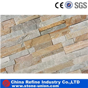 Culture Stone, Stone Veneer, Stakced Stone,Quartzite Stacked Stone Wall Cladding Panel Ledge Stone Split Face Tile Landscaping Exterior Culture Stone