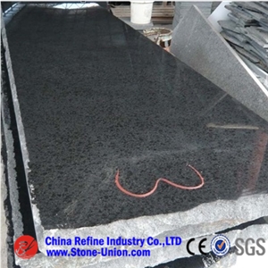 G684 Black Granite, Black Pearl, Fuding Black, Padang Nero, Stoma, Hot-Sale Black Chinese Granite for Covering