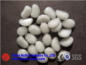 Glow in Night Natural White Pebble Stone,Night Glow Stones Colorful Gems Pebble