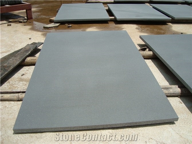 Grey Andesite Floor Tiles, Basalt Tiles & Slabs,Black Pearl Wall Cladding Covering, Cut-To-Size,China Natural Building Stones Basalt Polished