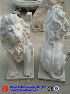 Grey Granite Lion Statue,Grey Granite Lion Sculpture,Landscape Sculptures, Sculpture Ideas