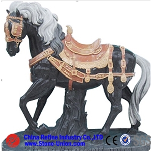 Large Horse Animal Marble Statue,Garden Sculptures,Statues,Handcarved Sculptures,Western Statues,Landscape Sculptures,Sculpture Ideas