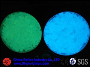 Artificial Light Green Faux Stone Pebble