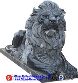 Marble Animal Sculpture Of Lion,Animal Sculptures,Garden Sculptures,Statues,Handcarved Sculptures