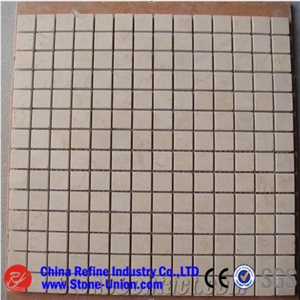 Marble Mosaic,Wall Mosaic, Floor Mosaic,Mosaic Pattern,Natural Stone Mosaic,Beige Stone Mosaic