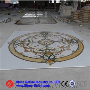 Medallions Waterjet Marble,Natural Stone Medallion,Round Medallions,Floor Medallions,Carpet Medallions,Square Medallions