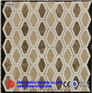 Mosaic Price, Tiles for Floor and Wall Paving, Stone Tiles in Hot Market,Marble Wall Mosaic Tile , Marble Mosaic Pattern