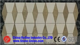 Mosaics Pattern, Wall or Floor Decoration , Art Mosaic Pattern,Linear Strips Mosaic, Wall Mosaic,Floor Mosaic