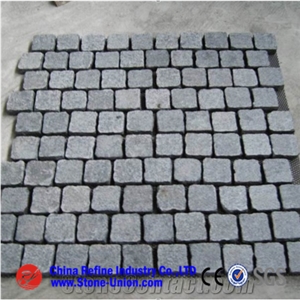 Natural Granite Paving Stone, Cobble Stone,Cube Stone,Paving Sets,Floor Covering,Courtyard Road Pavers