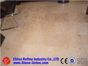 Popular Germany Beige Limestone Slab for Living Room,Germany Beige Limestone for Tiles & Slabs Floor/Wall Covering Tiles,Polished, Honed