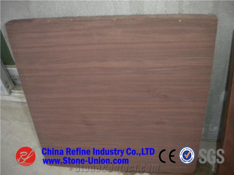 Purple Wooden Sandstone Slab&Tile,Purple Sandstone Paving&Sandstone Paverment &Stock Shandong Purple Wood Sandstone Tiles&Red Sandstone Water Pool