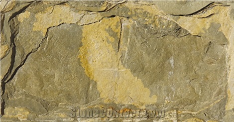 Q1010 Yellow Quartzite Mushroom Stone,Split Face Multicolor Quartzite Mushroom Stone for Walling Cladding,Stone Wall Panel Cladding