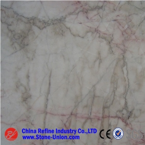 Syan Red Cream Marble, Pink Chinese Marble Tiles & Slabs,Marble Skirting,Marble Wall Covering Tiles,Marble Floor Covering Tiles