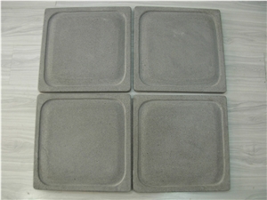 Thin Stone for Cooking with Holes,Lava Cooking Stone Slabs & Tiles, Cooking Stone Basalt Slabs & Tiles,China Lava Stone Black Basalt Cookware
