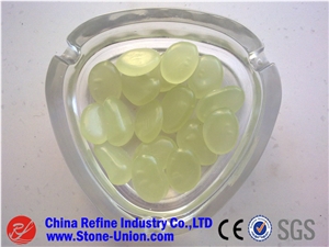 White Glow in the Dark Pebble Stone,Chinese Luminous Glowing Pebble Stone,Glow Glass Pebbles,Glow Artifical Resin Pebble