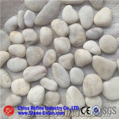 White Pebbles for Sale, High Quality Cobble Stone, Pebble Stone for Modern Construction
