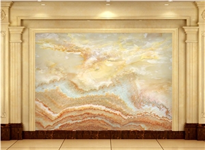 Golden Dragon Onyx, Marble Tiles & Slabs, Onyx Skirting, Onyx Floor Covering Tiles, Onyx Wall Covering Tiles, China Yellow Onyx