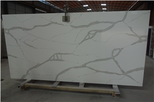 Rsq160920, Quartz Stone Tiles, Quartz Stone Slabs, Engineered Stone, Quartz Stone Flooring, China White Quartz