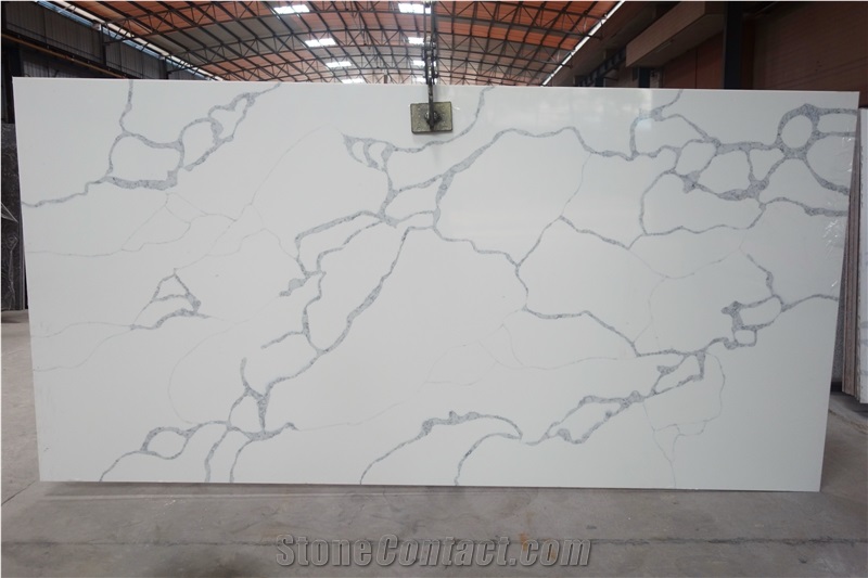 Rsq161012, Quartz Stone Tiles, Quartz Stone Slabs, Engineered Stone, Quartz Stone Flooring, China White Quartz