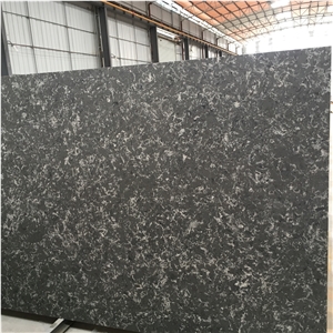Rsq6003, Quartz Stone Tiles, Quartz Stone Slabs, Engineered Stone, Quartz Stone Flooring, China Black Quartz