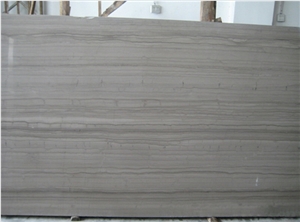 Athen Wood Vein Grey Marble Slabs, Grey Woden Grain Marble Tile Machine Cutting Panel for Hotel Floor French Pattern Covering,Wall Cladding