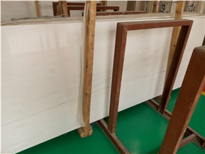 Greece Polaris White Star Marble Tiles High Polished,Machine Cutting Slabs for Bathroom Floor Paving