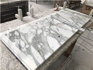 Calacatta White Marble Countertop,Bench Top