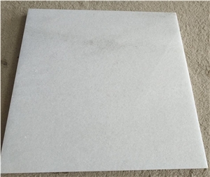 Chinese Crystal White Marble Tiles for Sale