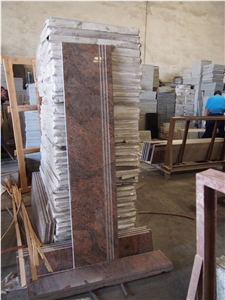 Multicolor Red Granite Stairs,Flooring Tiles, Polished Tiles
