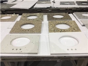 Xiamen Quartz Stone Bath Tops, Vanity Top