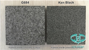 Black Granite, New G684, New Quarry Black Granite, Ken Black, Black Granite Tiles, Chinese New Black Granite.