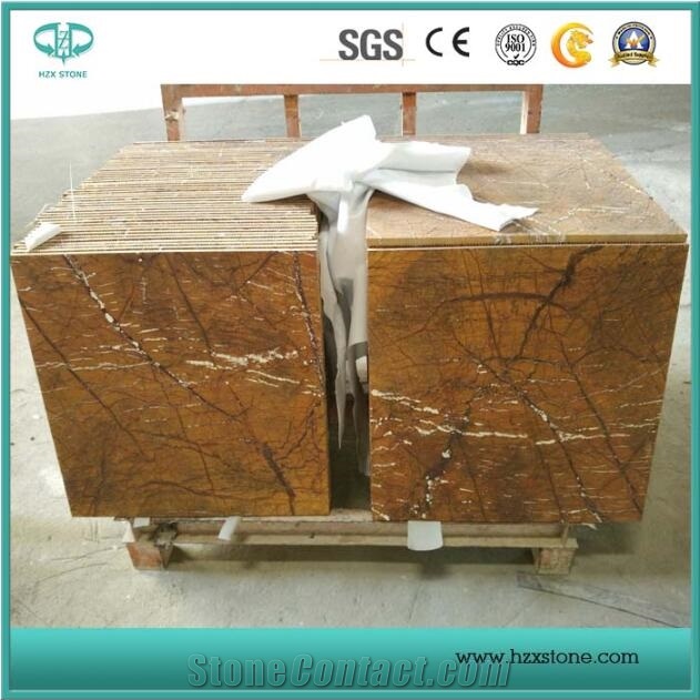 Hot Selling Luxury Brown Marble/Rainforest Brown/Green Marble/Import Home/Hotel Decoration Marble Slab/Floor Tiles Bathroom with Low Price