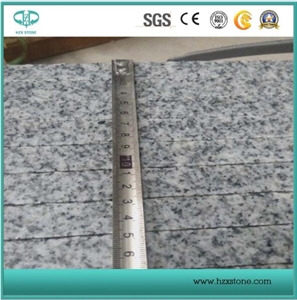 Light Grey G602 Flamed Granite Tiles for Exterior Wall Cladding