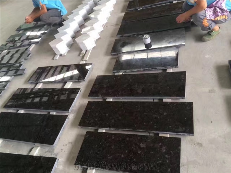 Black Granite Custom Countertops Angola Black Countertops for Hotel