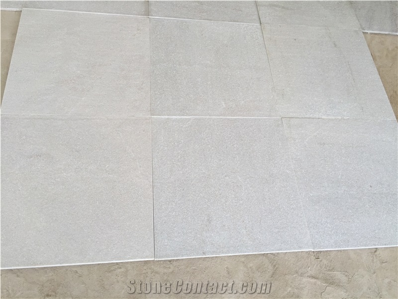 Spa White Quartzite Floor Tiles for Project