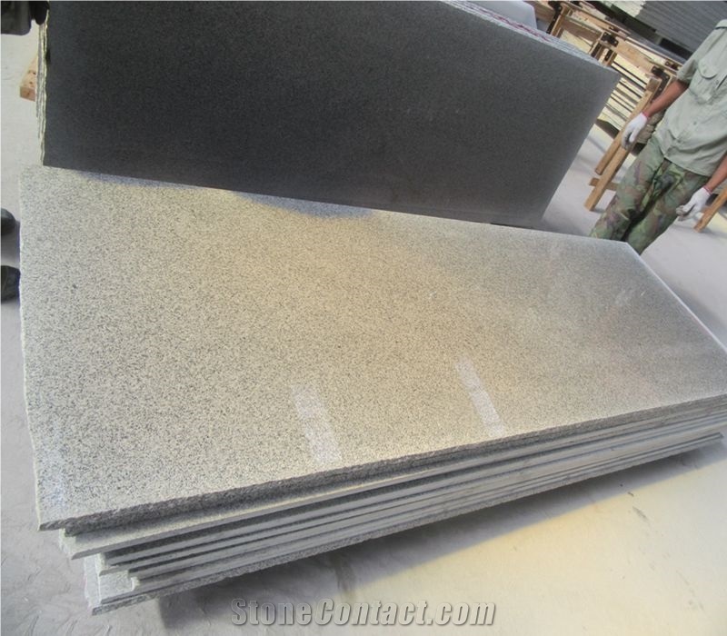 China Polished G602 Granite Silver Grey Natural Stone Tile Slabs Pavings Stair, Sills, Floor Wall Cladding Skirting, Exterior Decoration Building