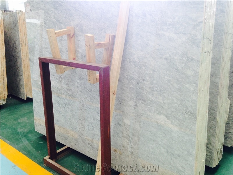 Cloudy White Marble, Light Grey Marble