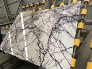 Lilac White Beautiful Marble Slabs, Tiles, Polished Interior Covering Tiles, Walling Tiles Projects Floor Tiles, Wall Tiles