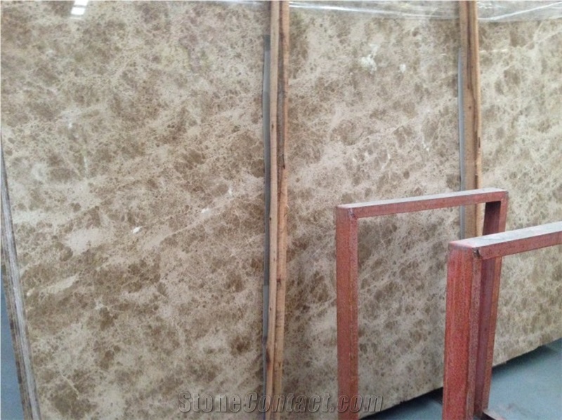 New And Hot Sale Turkish Light Emperador Marble Polishing Slab