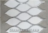 White Marble Mosaic Bathroom Tiles Pattern, Decorated Marble Mosaic Manufacturer, Stone Mosaic , New Modern Mosaic Tiles Pattern Design
