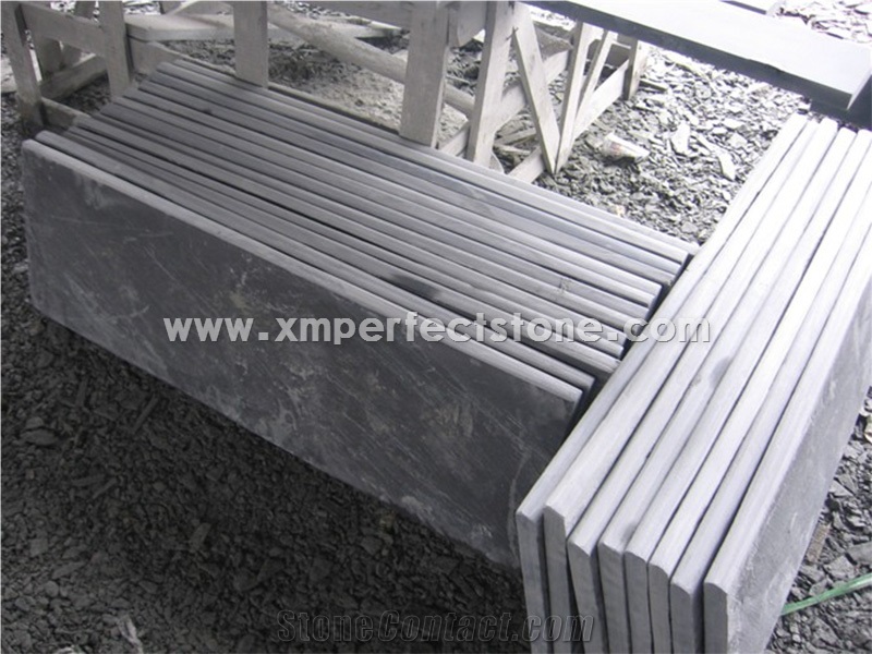 Chinese Dark Grey Slate for Steps/Stair Treads/Stair Threshold
