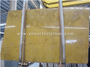 Chinese Giallo Siena Gold Marble/Royal Golden Marble/Huang Jin Gui Big Slab for Marble Pattern