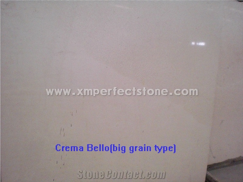 Crema Bello Limestone Slabs & Tiles, Turkey White Limestone