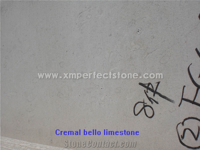 Crema Bello Limestone with Big Grain Type