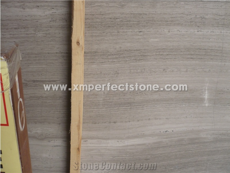 Guizhou Wooden Grain Marble/China Serpegiante Gey Marble/Wooden Grey Marble Slabs&