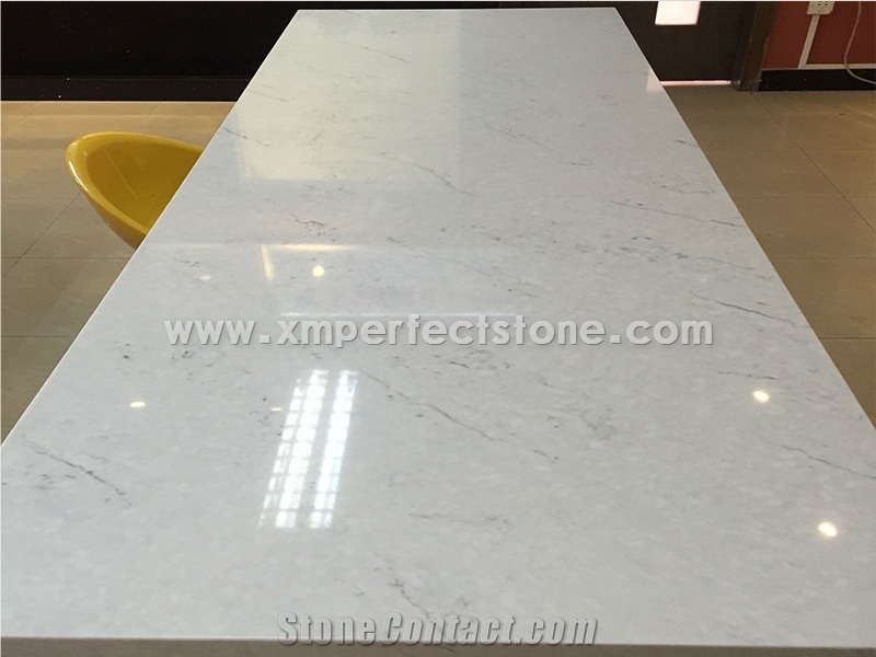 Kitchen Countertops Island Bar Top with Mitred End Panels with Scratch Resistant and Stain Resistant