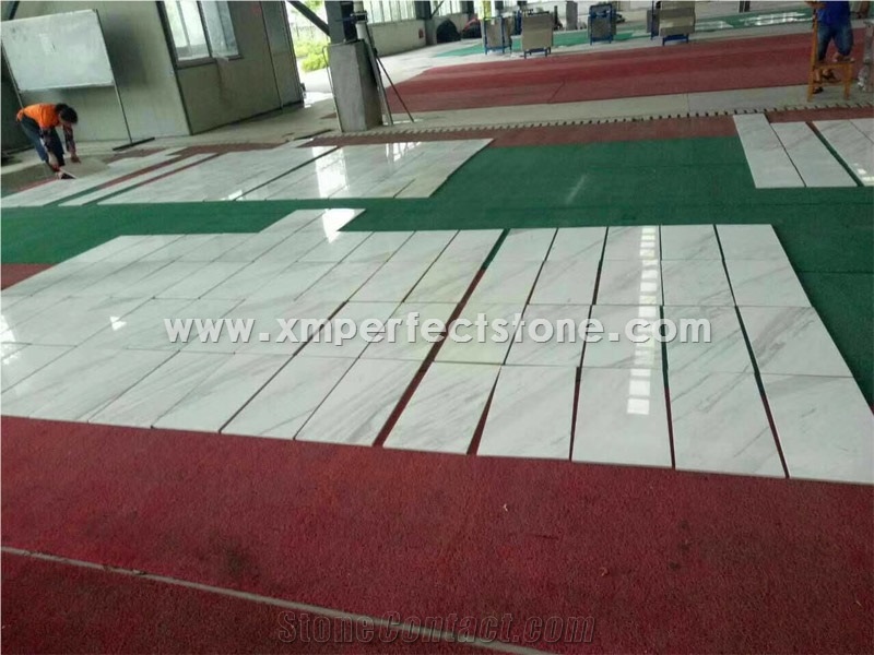 Marble Tiles&Ceramic Composite Panel for Marble Tiles/Volakas White Marble Tiles